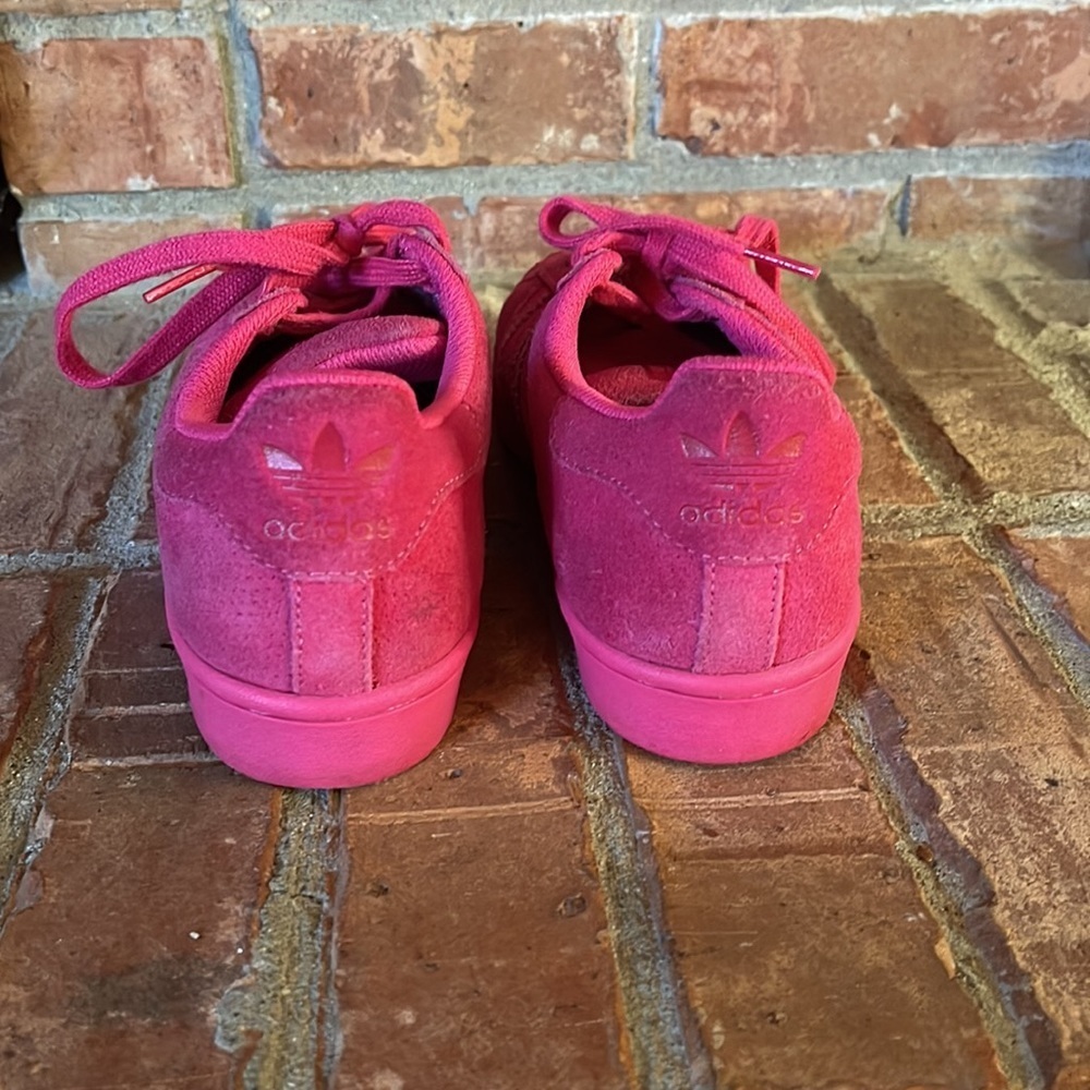Adidas Superstar Pink Casual Sneakers - Picture 3 of 8